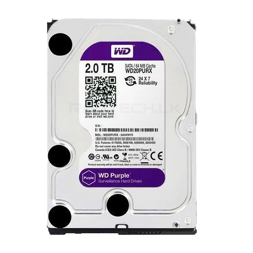Hard Disk Wd 2TB Sata Purple