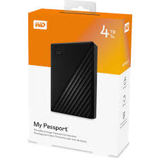 Ext Hard Wd 4TB Ext My Passport