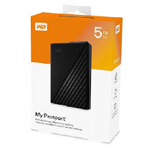 Ext Hard Wd 5TB Ext My Passport