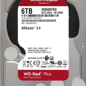 Hard Disk Wd 6TB Sata Red Plus