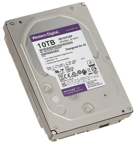 Hard Disk Wd 10TB Sata Purple - Image 3